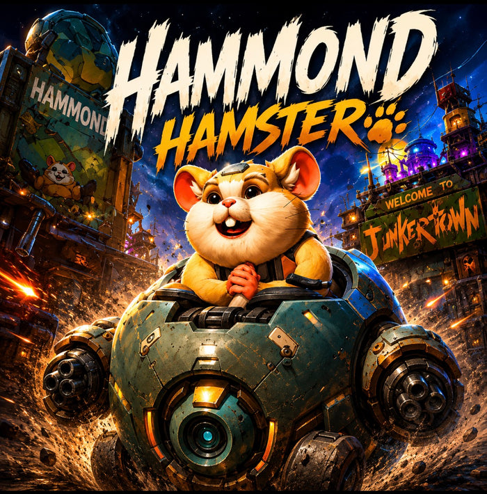 Hammond Hamster – Junkertown Adventure Wall Art